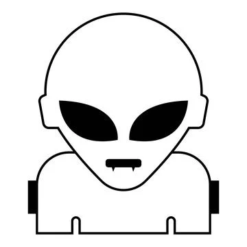 Ufo space icon vector illustration Illustrazione stock