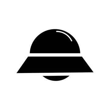 UFO Spaceship Icon Vector Template EPS10 File Stock Illustration