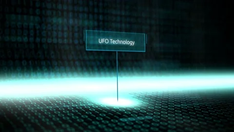 UFO Technology and off-world alien computerized concept Animation Vidéo 149061969
