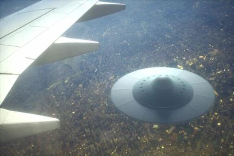 UFO - Unidentified Flying Object Stock Photos