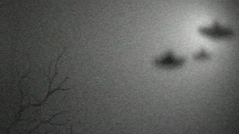 UFO - Unidentified flying objects, flying saucers in the sky. Concept of Stock Footage 171110358