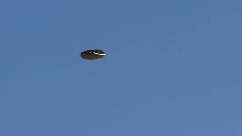 UFO Zoom Stock Footage 124448417