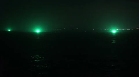 UFOs at Sea? Stock Footage 54715794