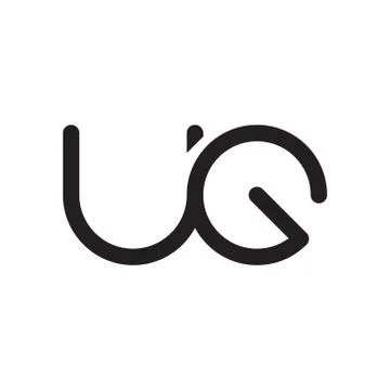 Ug initial letter vector logo icon Stock-Illustration