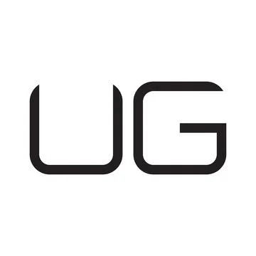 Ug initial letter vector logo icon Stock Illustration