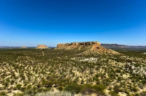 Ugab Terrace - Namibia Stock Photos