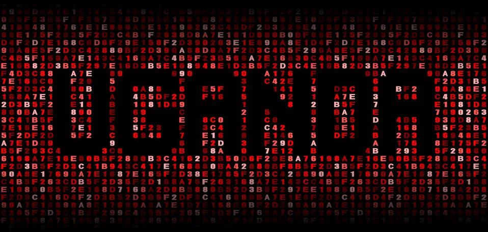 Uganda text on hex code illustration Stock Illustration