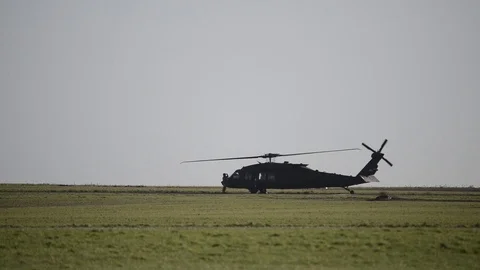 UH-60 Black Hawk ground running Vidéo 102944415