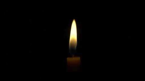UHD 2160p - Candle in high definition, much copy space for own text, Candle Stock Footage 140772404
