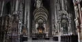 UHD 4K Building Inside St. Steven Cathedral Stephansdom Vienna Stephen Church 4k or 4k+ Resolution