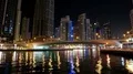 UHD 4K Dubai Marina night time lapse, United Arab Emirates 4k or 4k+ Resolution
