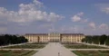 UHD 4K Establishing Shot Aerial View Schonbrunn Palace Garden Gloriette Vienna 4k or 4k+ Resolution