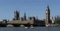 UHD 4K Landmark Famous Houses of Parliament Big Ben Tower Thames River Sunny Day 4k or 4k+ Resolution