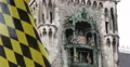 UHD 4K Munchen Flag Munich New Town Hall Famous German Glockenspiel Chimes 4k or 4k+ Resolution