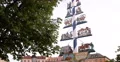 UHD 4K OKtoberfest Bavarian Flag Maypole Viktualienmarkt German Famous Munich 4k or 4k+ Resolution
