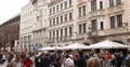 UHD 4K People Walking Shopping Busy Street City Munich Restaurant Bar Store Shop 4k or 4k+ Resolution