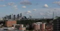 UHD 4K St. Paul Cathedral London Aerial View Modern Skyline Financial District 4k or 4k+ Resolution