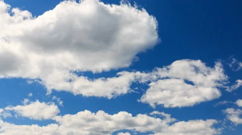 UHD 4K Timelapse rolling clouds Stock Footage 50610461