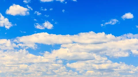 UHD 4K Timelapse rolling clouds Stock Footage 50610568