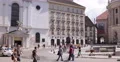UHD 4K Vienna Michael Square Famous Busy Street People Walking Tourists Visiting 4k or 4k+ Resolution