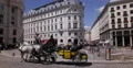 UHD 4K Vienna Old Town Michaelerplatz Sightseeing Horse Carriage Street Day 4k or 4k+ Resolution