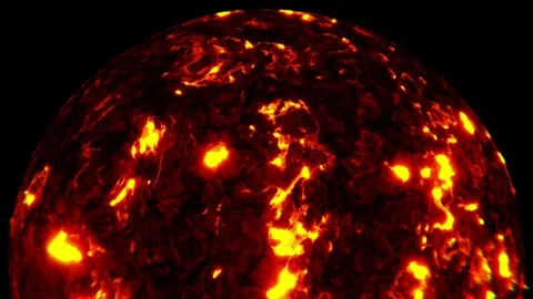 UHD looping 3D animation of the dying star Video stock 109320723