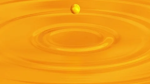 UHD looping 3D animation of the orange juice Видео 107405781