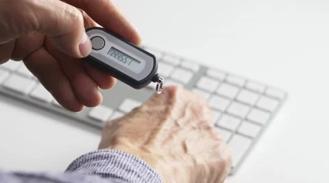 UHD security token for home banking Vidéo 49420894