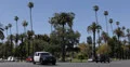 UHD Ultra HD 4K Police Car Passing Traffic Famous Beverly Hills Los Angeles, USA 4k or 4k+ Resolution