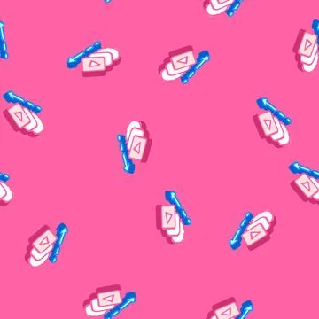 Ui animation ux ui design isometric icon seamless pattern Stock Illustration