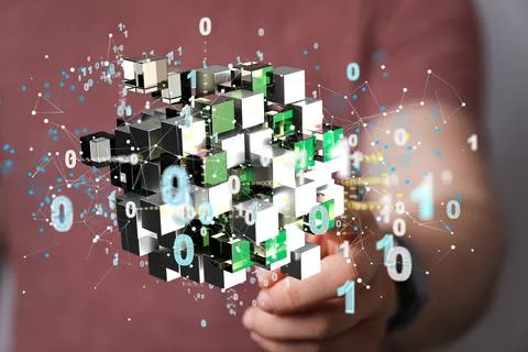 Ui of Cloud Computing Technology Internet Storage Network Concept Stock Photos