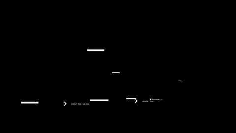 UI HUD information blocks, construction of letters and numbers, technology Stock Illustration