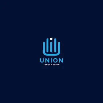 Ui marketing analytics logo designs template Stock Illustration