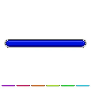 Ui progress bar cartoon vector graphic 스톡 일러스트