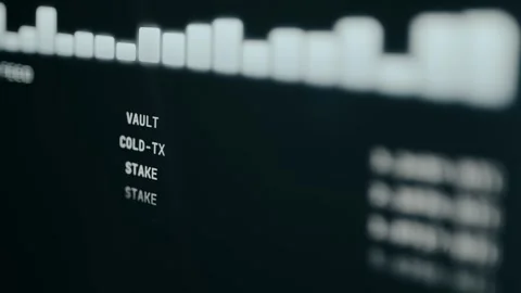 UI screen featuring options for managing digital assets Stock Footage 333450393