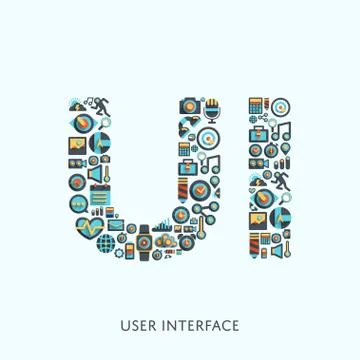UI Text Stock Illustration