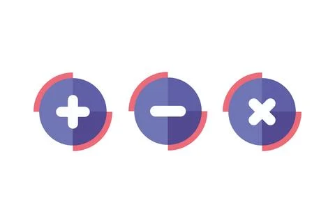 Ui ux element interface digital 库存插图