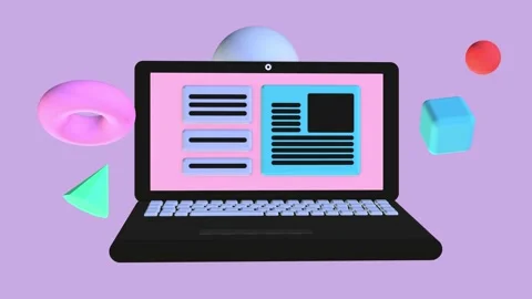 UI UX 库存影片 170623998