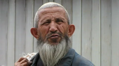 Uighur man Stock Footage 574061