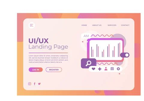 UIUX Design Stock Illustration