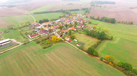 The Ujezdec village. Stock-Footage 55840987