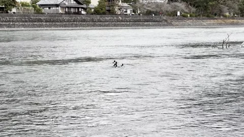 Uji River Stock Footage 302555615