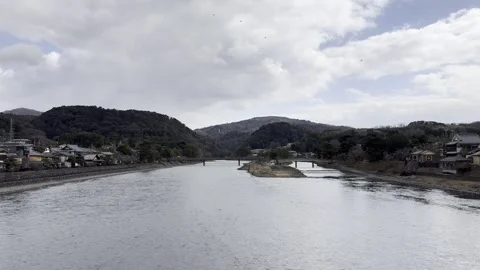 Uji River Stock Footage 302555936