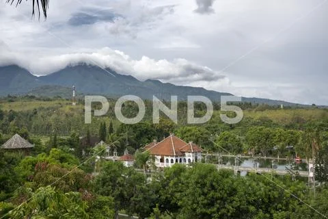 Ujung Water Palace- palace complex in Karangasem, Bali, Indonesia... Stock Photos