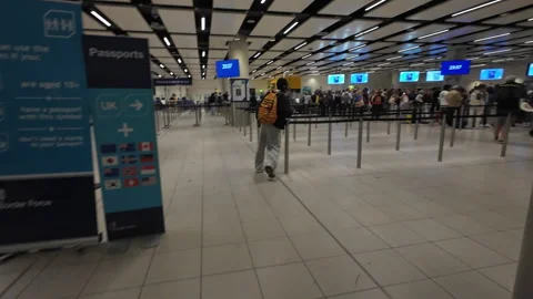UK Border control. Stock Footage 278977254