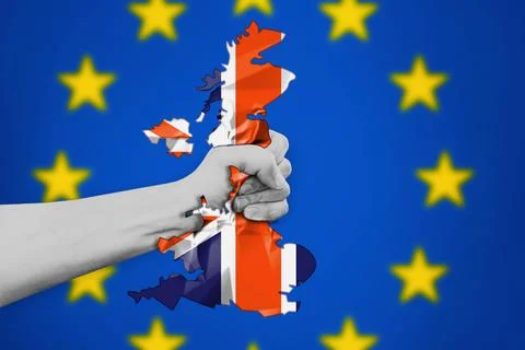 UK Brexit concept Stock Photos