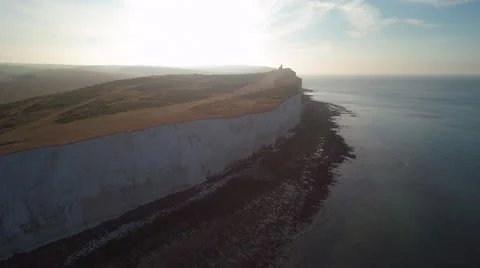 UK Coastline by Drone Video stock 66382968