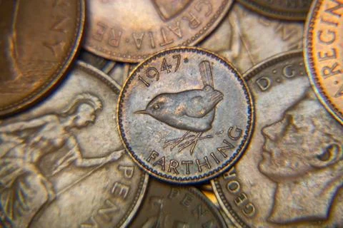 UK Coins Stock Photos