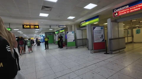 UK Customs control. Stock Footage 278959042