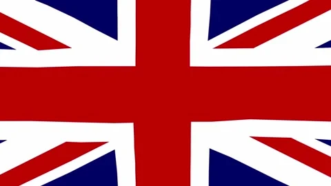 UK flag animation Vidéo 238887888